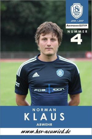 4 | Norman Klaus | Abwehr
