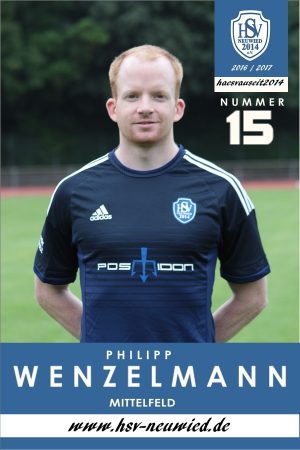 15 | Philipp Wenzelmann | Mittelfeld