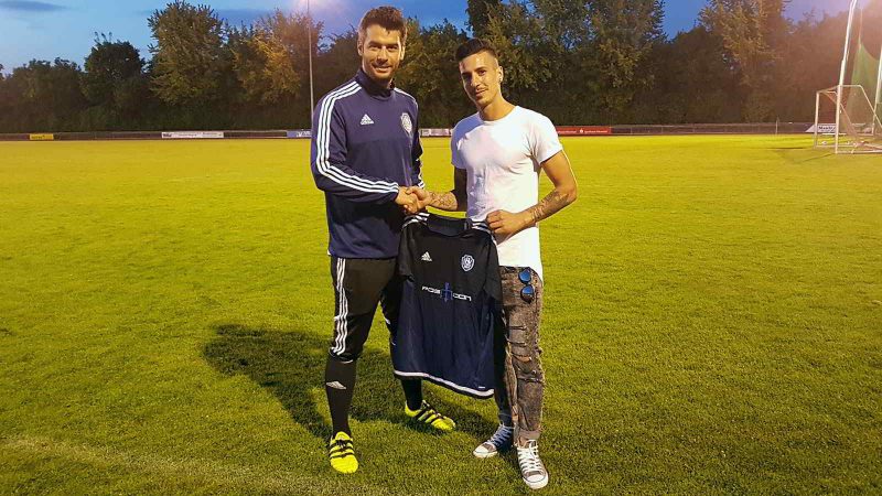 Gionvanni Landi (re) wechselt zur Saison 2017/18 zum Heimatsportverein, der von Stefan Fink (li) trainiert wird.