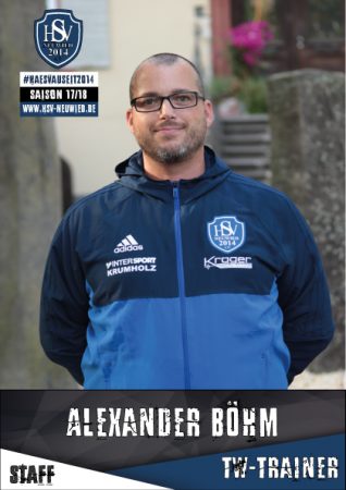 Staff | Alexander Böhm | TW-Trainer