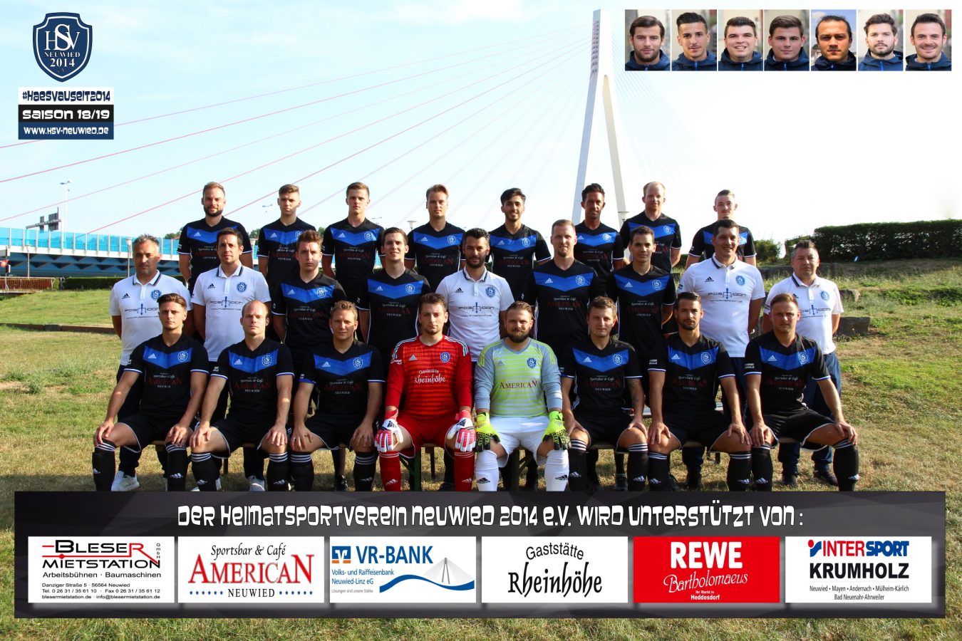 HSV Neuwied - Team 2018/19