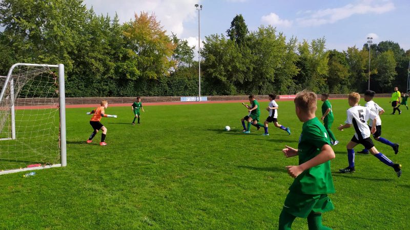 Die D-Jugend gegen Mülheim-Kärlich mit vollem Einsatz