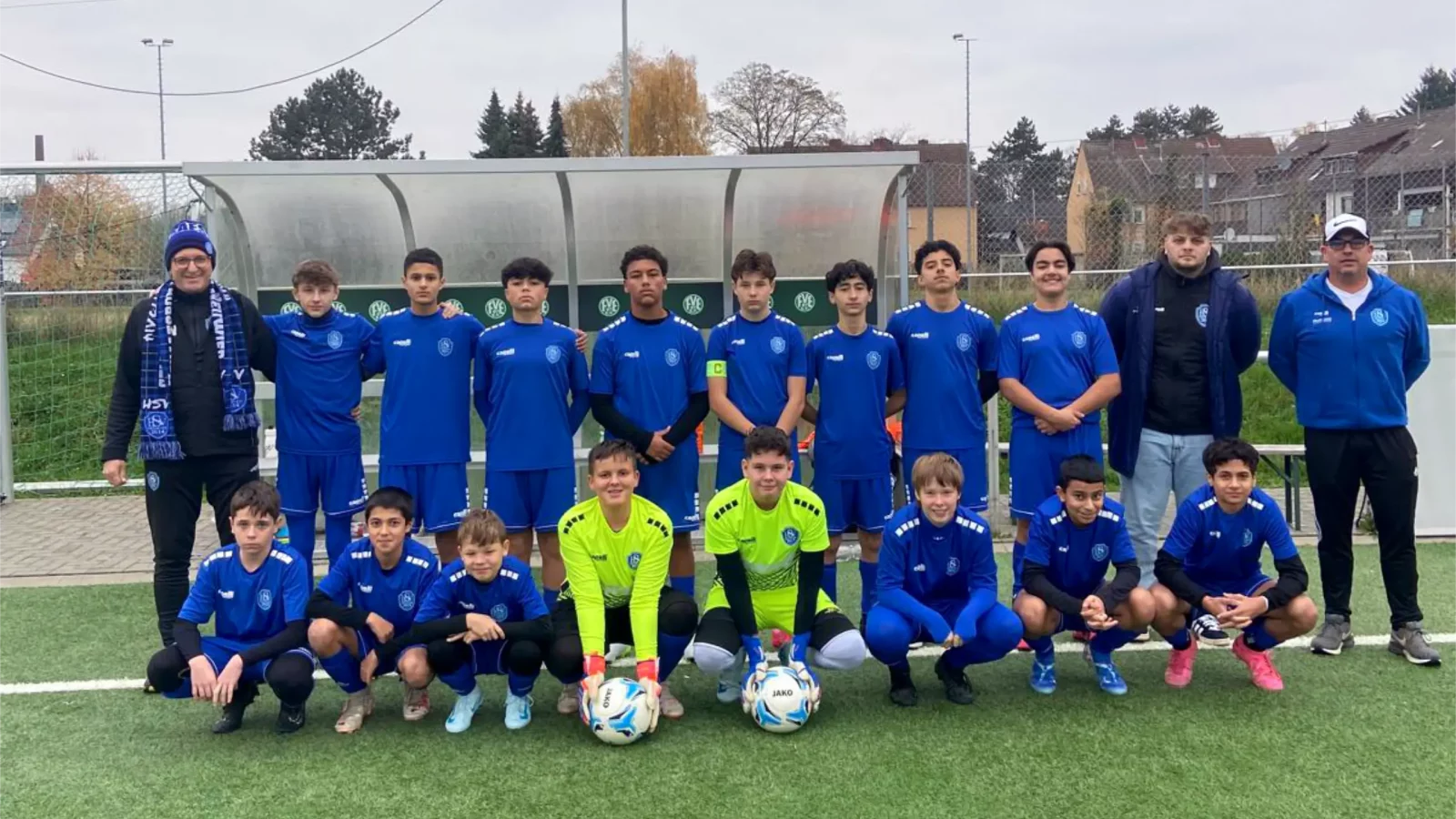 Die C2-Jugend vom HSV Neuwied aus der Saison 2024/25