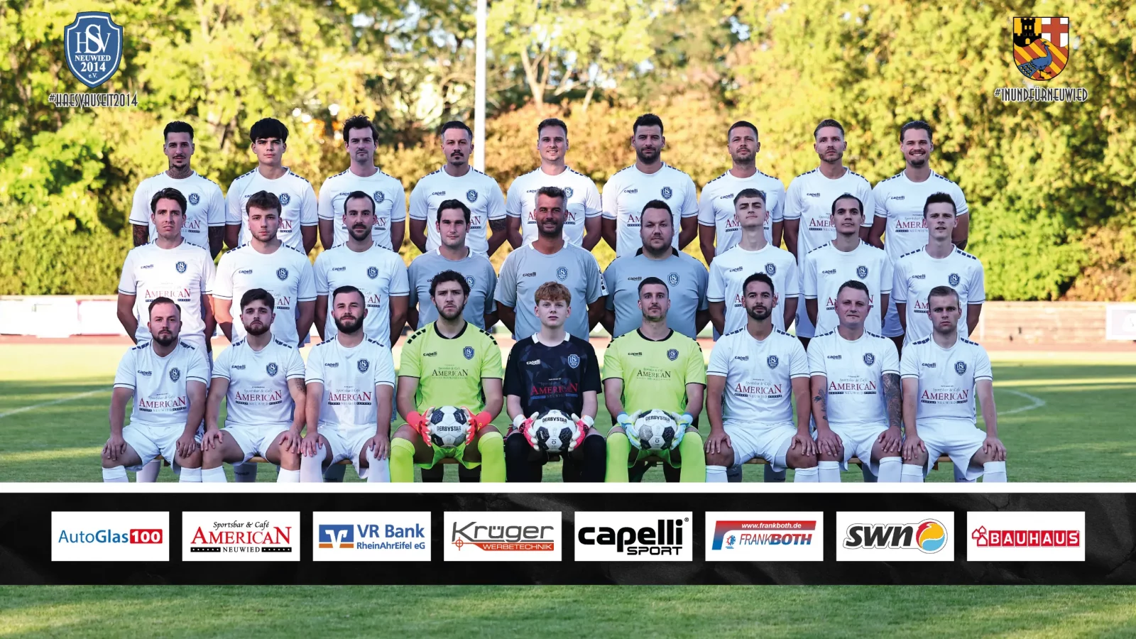 Die erste Mannschaft vom HSV Neuwied aus der Saison 2026/27