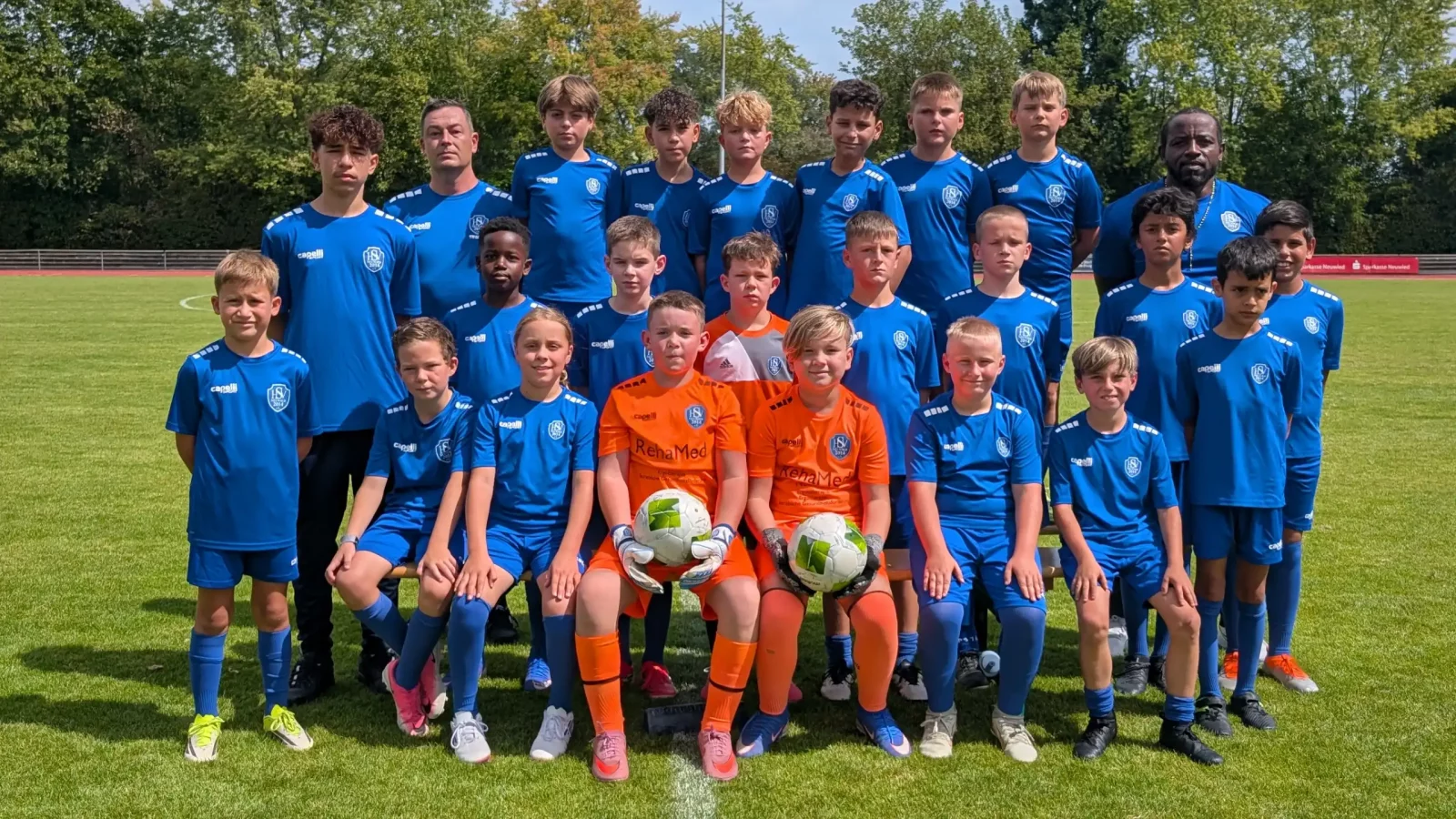 Die E-Jugend vom HSV Neuwied aus der Saison 2026/27