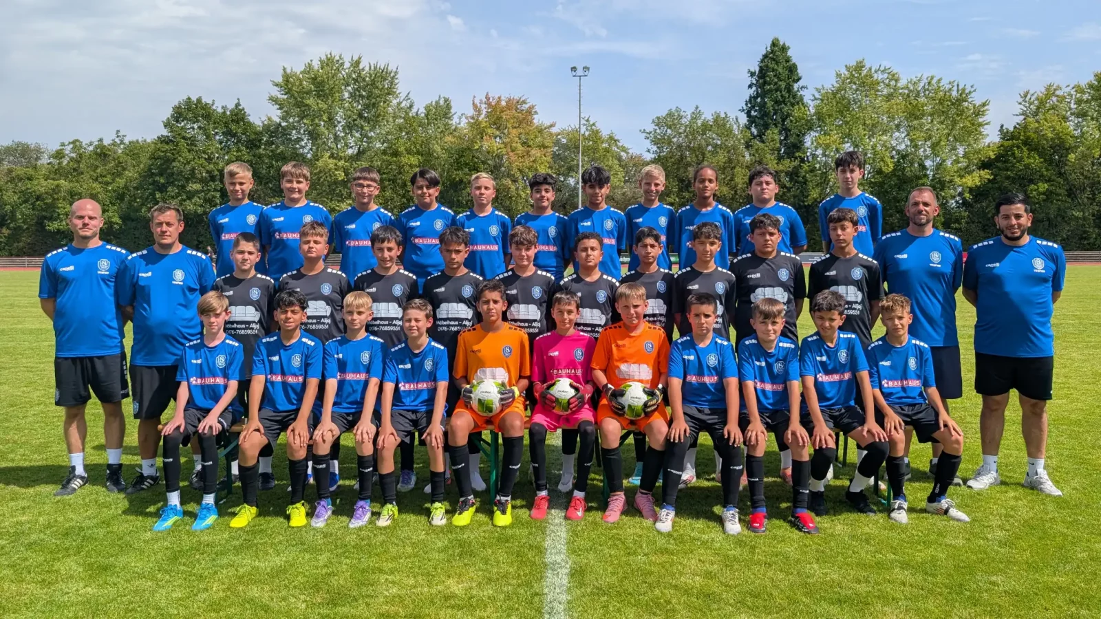Die D-Jugend vom HSV Neuwied aus der Saison 2026/27