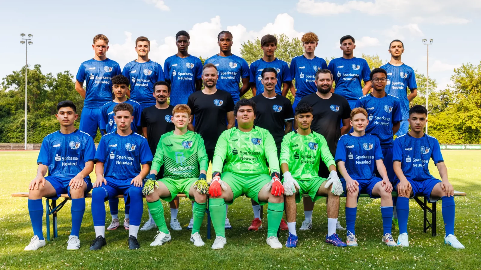 Die A-Jugend vom HSV Neuwied aus der Saison 2025/26