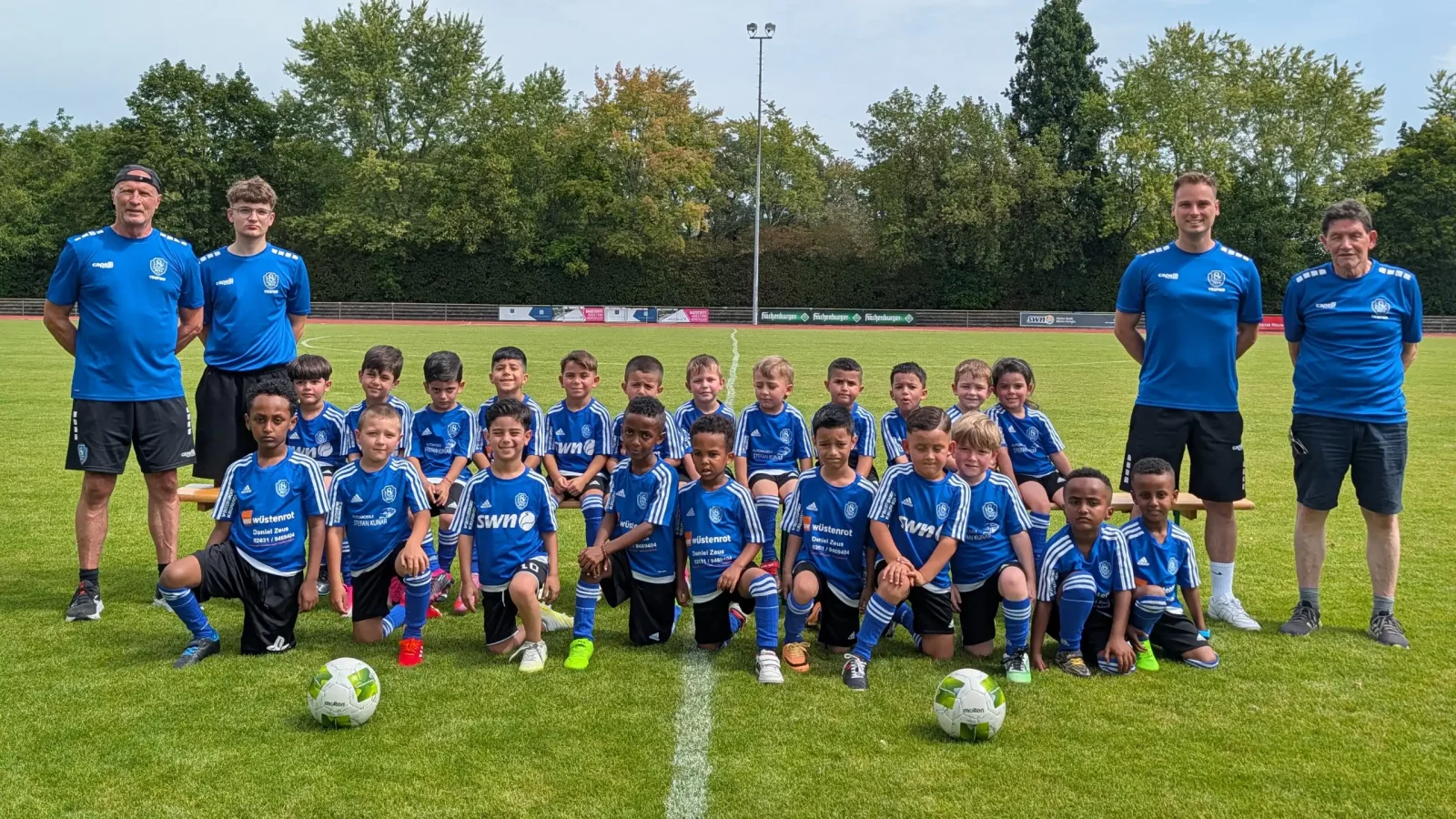 Die G-Jugend (Bambinis) vom HSV Neuwied aus der Saison 2026/27