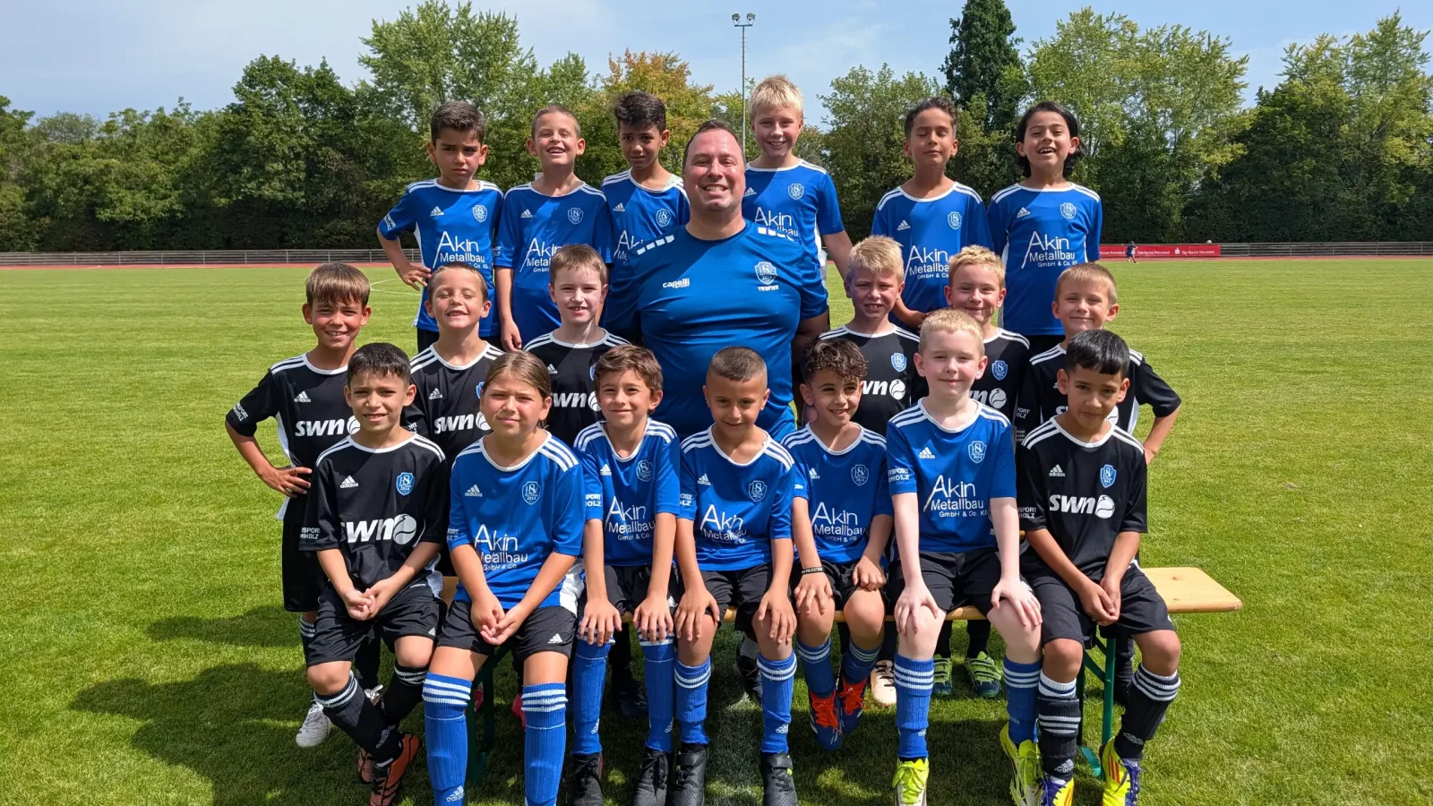 Die F-Jugend vom HSV Neuwied aus der Saison 2026/27